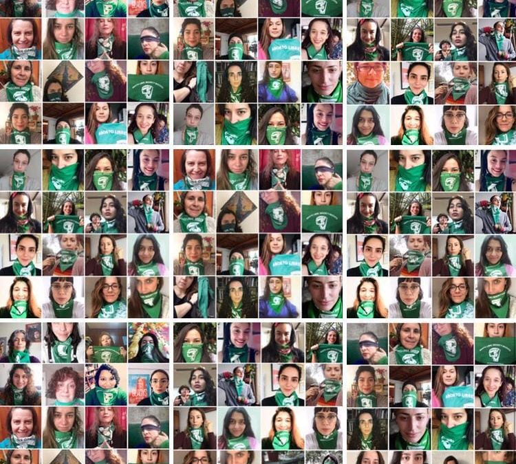 Realizan “Pañuelazo Virtual” por el derecho a la salud sexual de las mujeres durante la pandemia