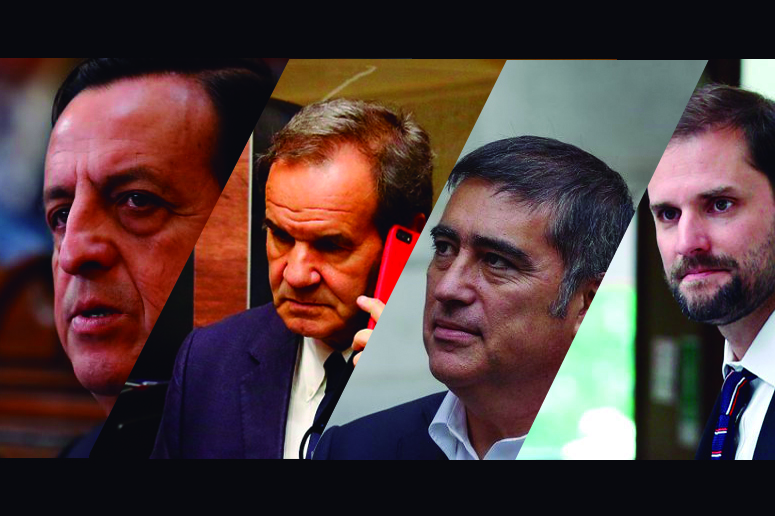 De mal en peor: La Moneda se lleva a los parlamentarios Pérez, Allamand, Desbordes y Bellolio a diferentes ministerios