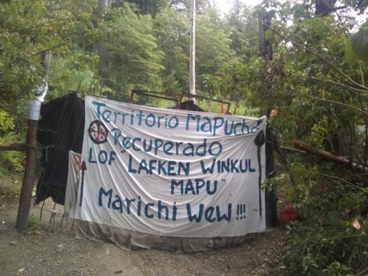 La injusticia burguesa determinó el desalojo Lof Lafken Winkul Mapu