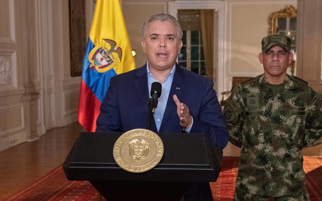 Manifestaciones en Colombia: Iván Duque no rechaza la idea de decretar estado de conmoción interior